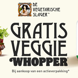 Gevraagd Vegetarische slager actieverpakking