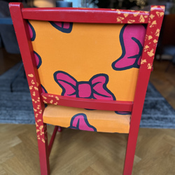 Kleurrijke stoel 