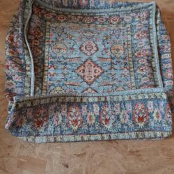 Grote vierkante boho vloerkussenhoes