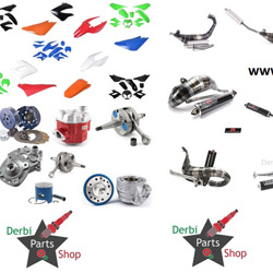 Derbi Senda / Aprilia 50cc onderdelen tegen de beste prijzen