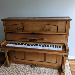 Mooie oude piano 