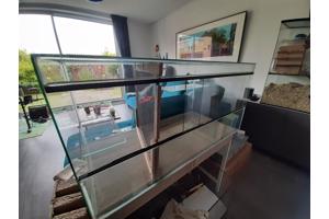 Gerbilarium/hamsterhok glas met schuifruiten