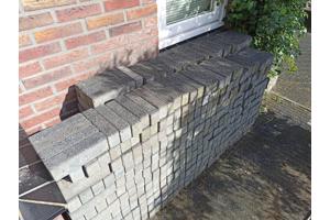 Excluton antraciet bestrating 20x5x6 6,7m2