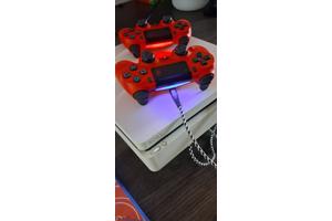 PS4 Slim Wit 500GB + 4x F1 (2017-2020) + 2 Rode Controllers