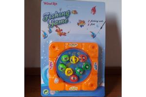 opwindbaar vis hengel spel oranje reis editie