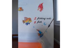 opwindbaar vis hengel spel oranje reis editie