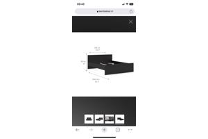 Bed Leen Bakker 160x200 gratis af te halen