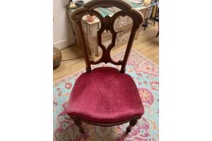 Vintage fauteils (set), antieke stoel en cocktail stoeltje