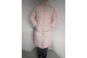 White Icy lange winterjas roze XS / 34 (Let op heeft 1 manke