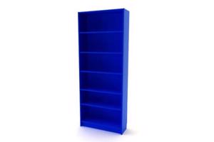 boekenkast blauw type Billy