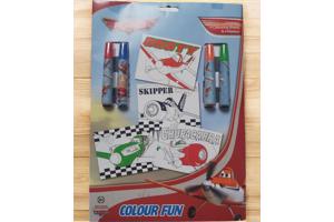 Disney Planes Colour fun (teken set) 8 delig