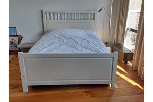Ikea Hemnes bed 140 x 200 vintage model, frame + lattenbodem