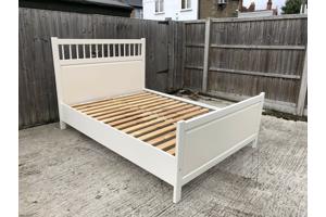 Ikea Hemnes bed 140 x 200 vintage model, frame + lattenbodem