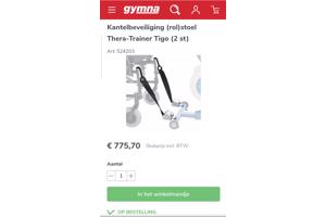 TERA TRAINER TIGO 530 ARM EN BEEN TRAINER