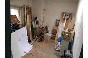 Hulp bij woning ontruimen leegmaken afvoeren. grofvuil