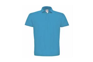 B&C Polo lichtblauw M