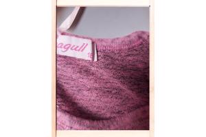 Seagull lange sweater panterprint you perfect glitter pink 1