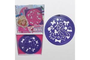 Barbie teken spirograaf kerstmis thema