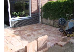 Betontegels moonshine wildverband