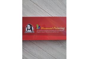 nr 77 Diamond Painting sneeuwpop 50x40cm (rond)