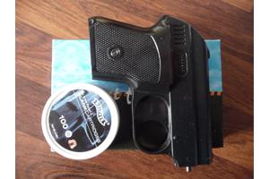Alarmpistool Record GP1S nieuw + Walther knalpatroontjes