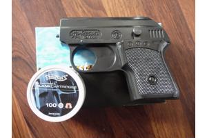 Alarmpistool Record GP1S nieuw + Walther knalpatroontjes