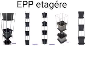 AARDBEIEN TOREN KLIMPLANTENREK etagère