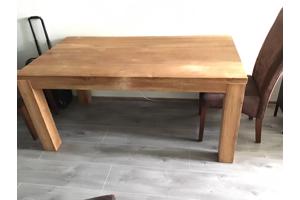 Teak eettafel 160 x 90 cm