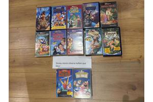 Disney videobanden Classics (origineel mini cartoon) en meer