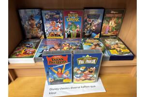 Disney videobanden Classics (origineel mini cartoon) en meer
