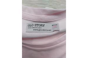 Glo-Story t-shirt good sound roze 152