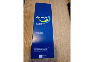 Androgel 1,25 grm afgifte per pompje en bevat 20,25 mg testo