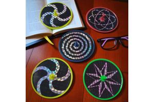 5-Delige holografische tollen set