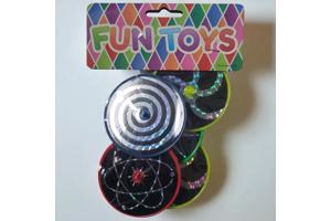 5-Delige holografische tollen set