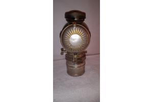 Vintage carbid fiets lamp