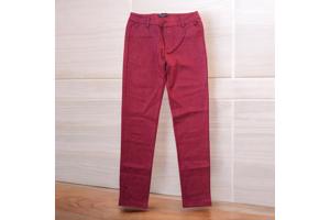 Drole de Copine stretchy zachte sterren broek rood S