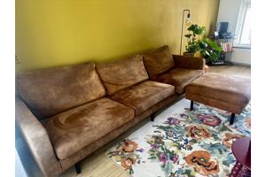 Bank + hocker gratis afhalen