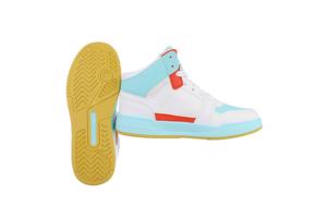 PC118 Basketball sneakers blauw rood 39