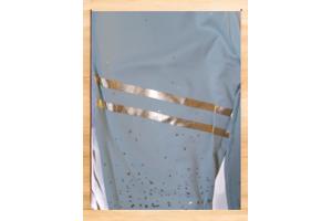 Holala stretchy legging mintgroen goud glitter L/XL