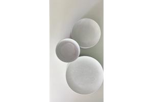 18 delig servies set wit - Flitighet