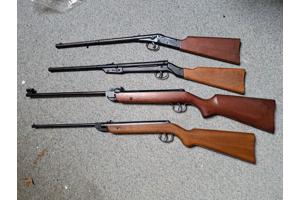 Diana luchtbuksen mod. 1, 15, 22 en 24