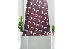 Bruine flair broek halve maantjes S/36