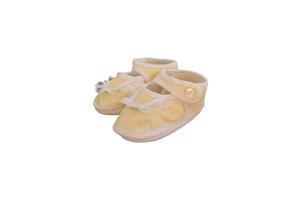 Junior Joy Babyschoenen Geel Met Kant