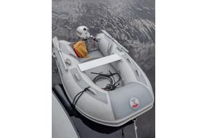 Talamex Highline 230 airdeck met bb johnson motor 2.5 pk