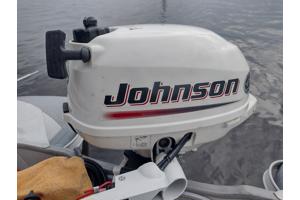 Talamex Highline 230 airdeck met bb johnson motor 2.5 pk
