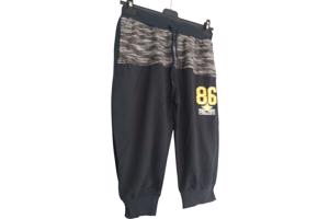 Nanqier heren korte broek donkerblauw grijs S