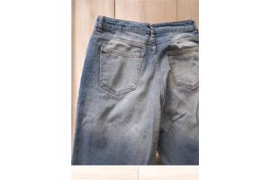 Jeans blauw recht model L/40