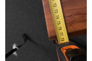 Tafel elektrisch zit-sta bureau Solido massief Eiken