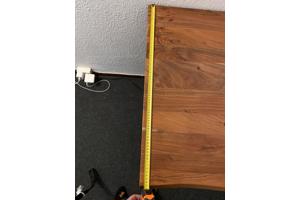 Tafel elektrisch zit-sta bureau Solido massief Eiken