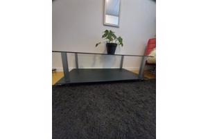 Glazen salontafel